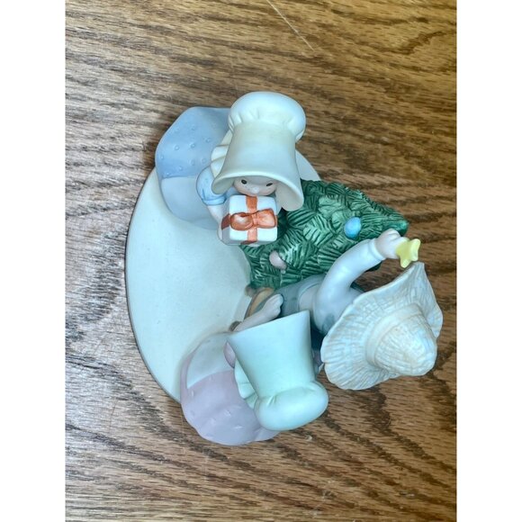 Vintage 1988 Homco, Masterpiece Circle Of Friends Christ Is The Star Of My Lif - Picture 9 of 12